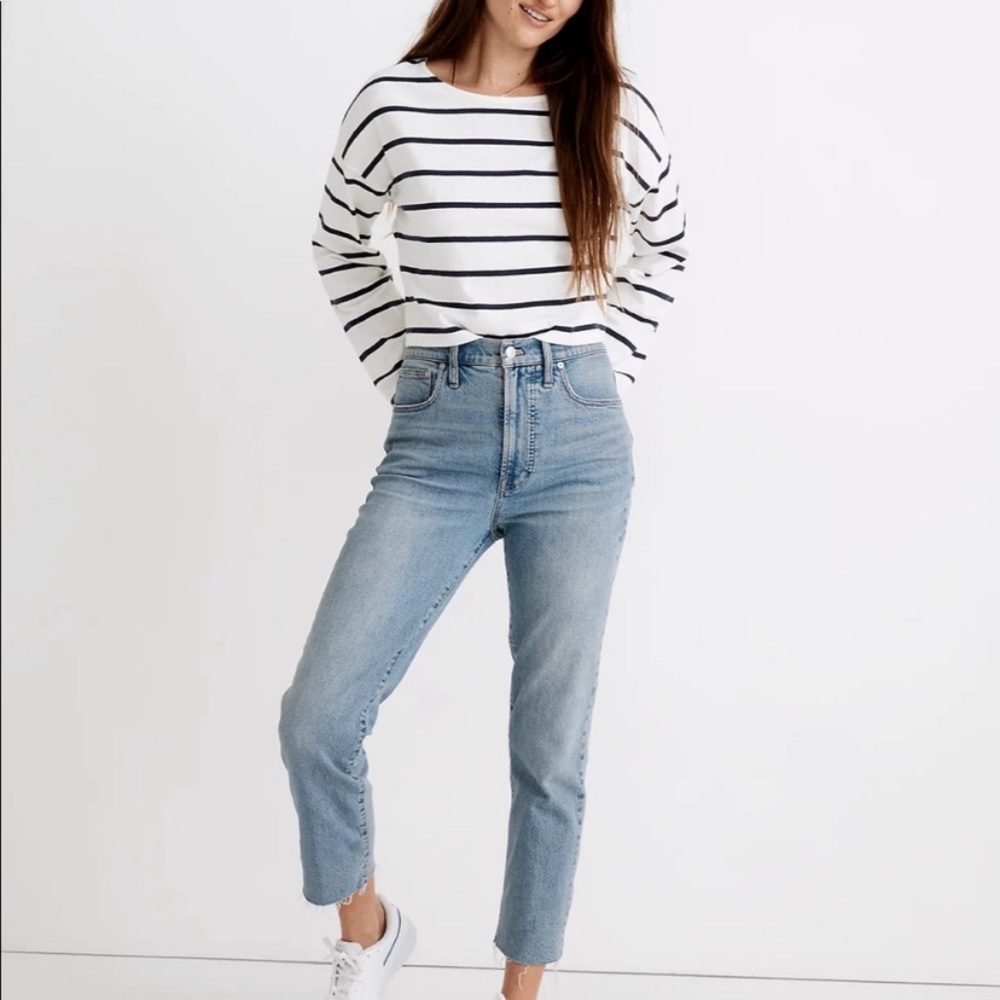 Madewell Perfect Vintage Jean Ellicott Wash Sz 28